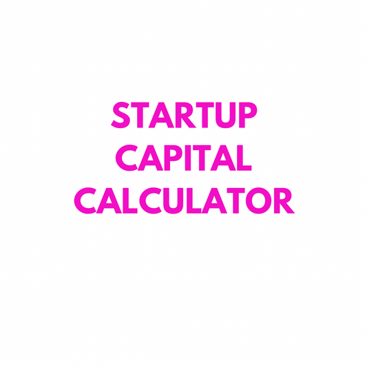 Startup Capital Calculator