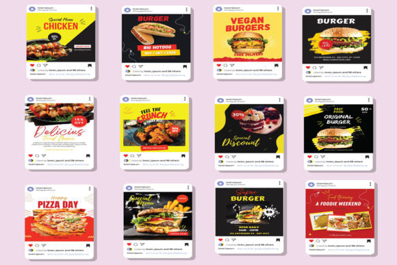 Food Blogger Instagram Set