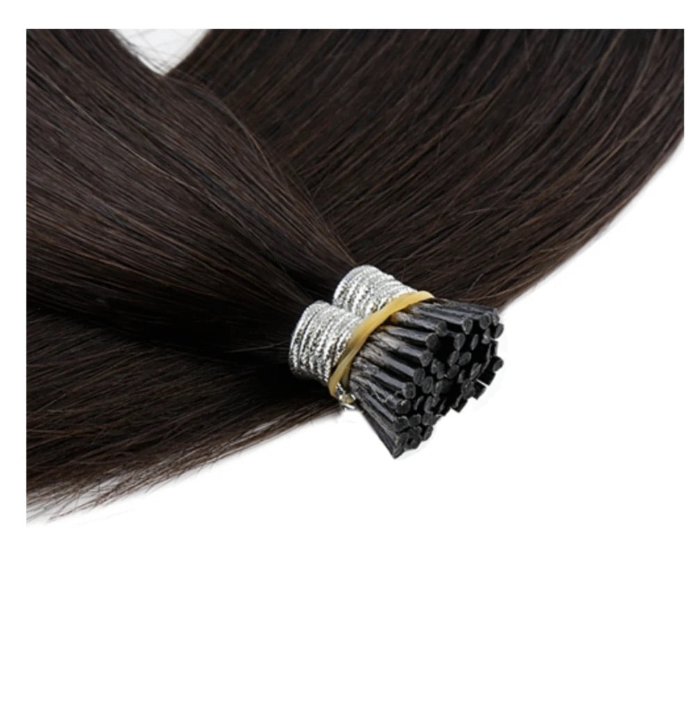 Puntas I de color marrón oscuro (1B) 