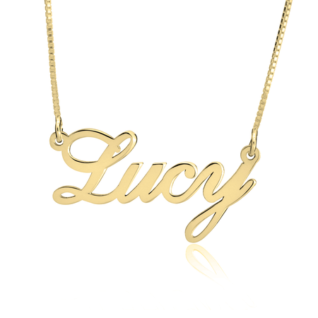 Name Plate Necklace