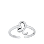 Sterling Silver Zodiac Toe Rings