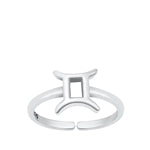 Sterling Silver Zodiac Toe Rings