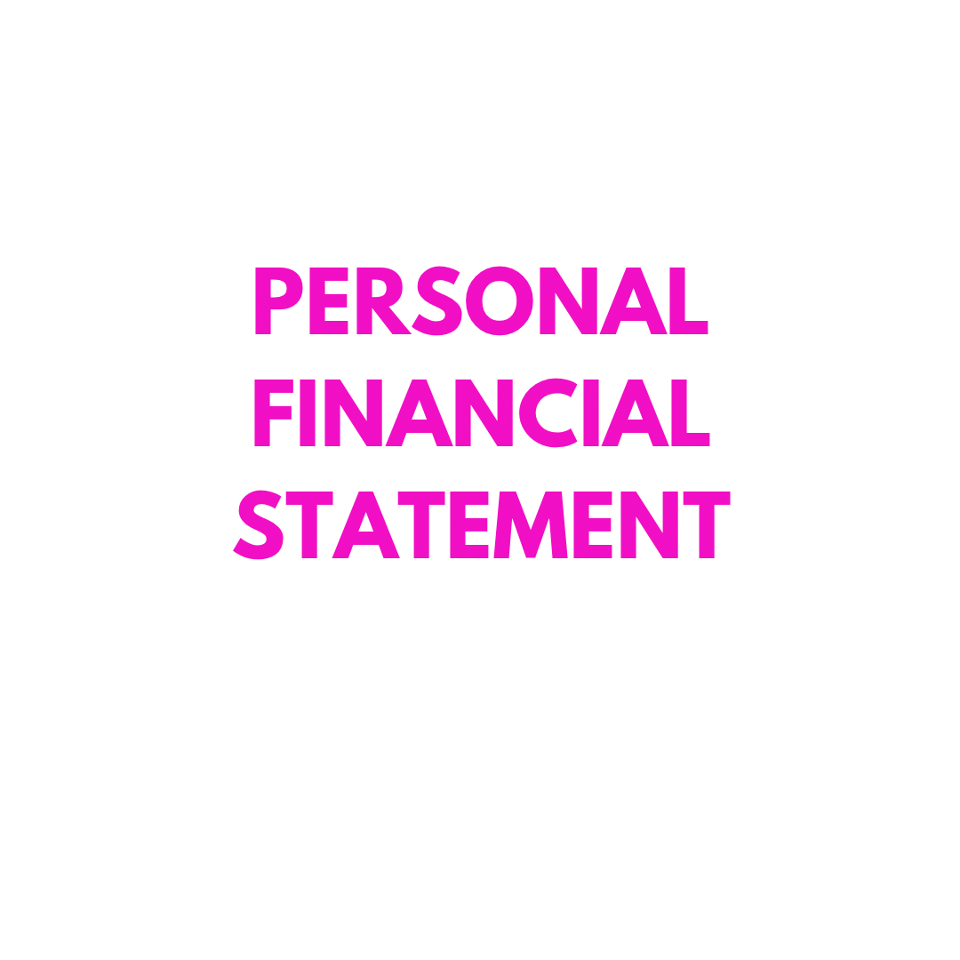 Personal Financial Statement