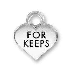 Charm de conversación For Keeps Heart 