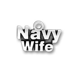 Navy Wife Charm