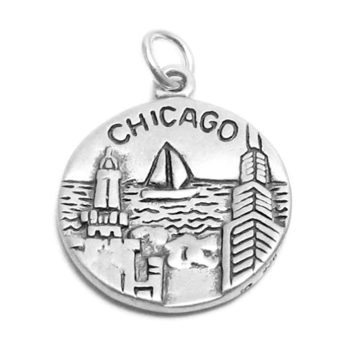 "Chicago" IL "The Windy City" 2-Sided Charm