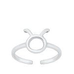 Sterling Silver Zodiac Toe Rings