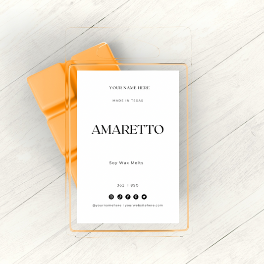 Negocio inicial para derretir cera en una caja