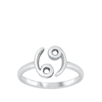 Sterling Silver Zodiac Toe Rings