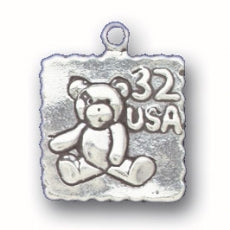 Postage Stamp Charm