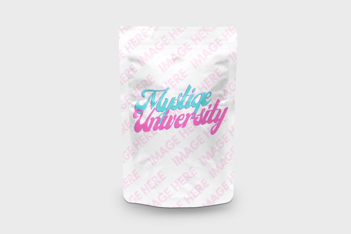 Zip Foil Bag Mockup