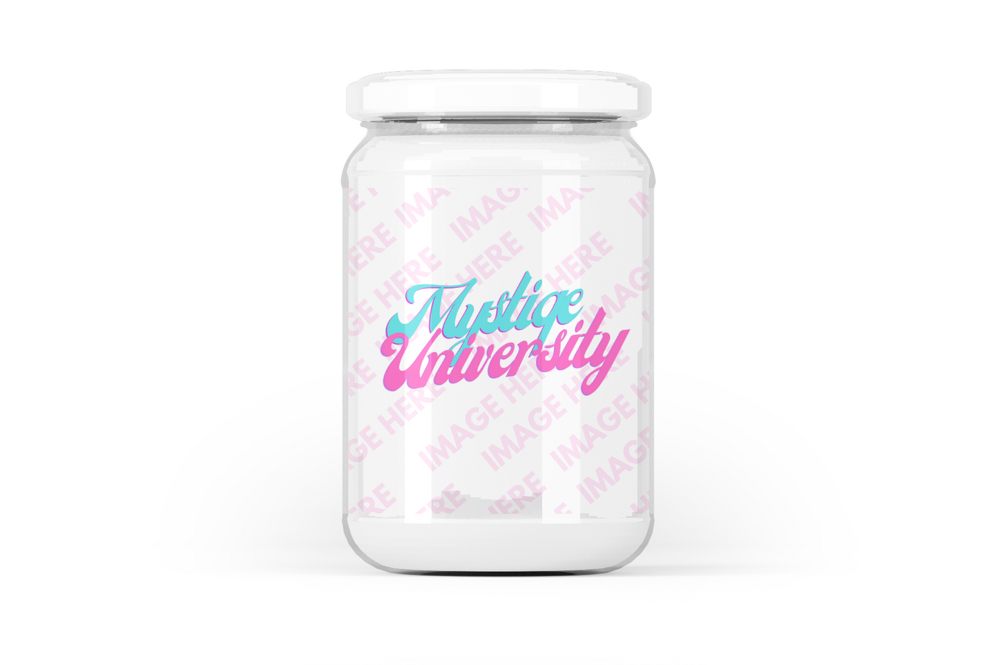 Glass Jar Mockup