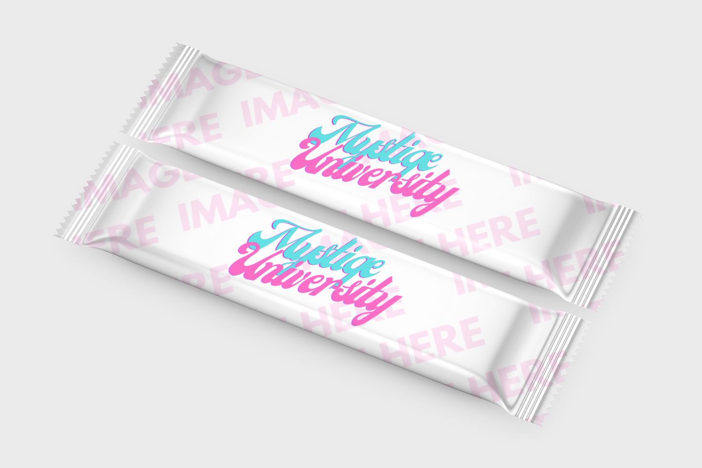 Long Snack Bar Double 3D Mockup