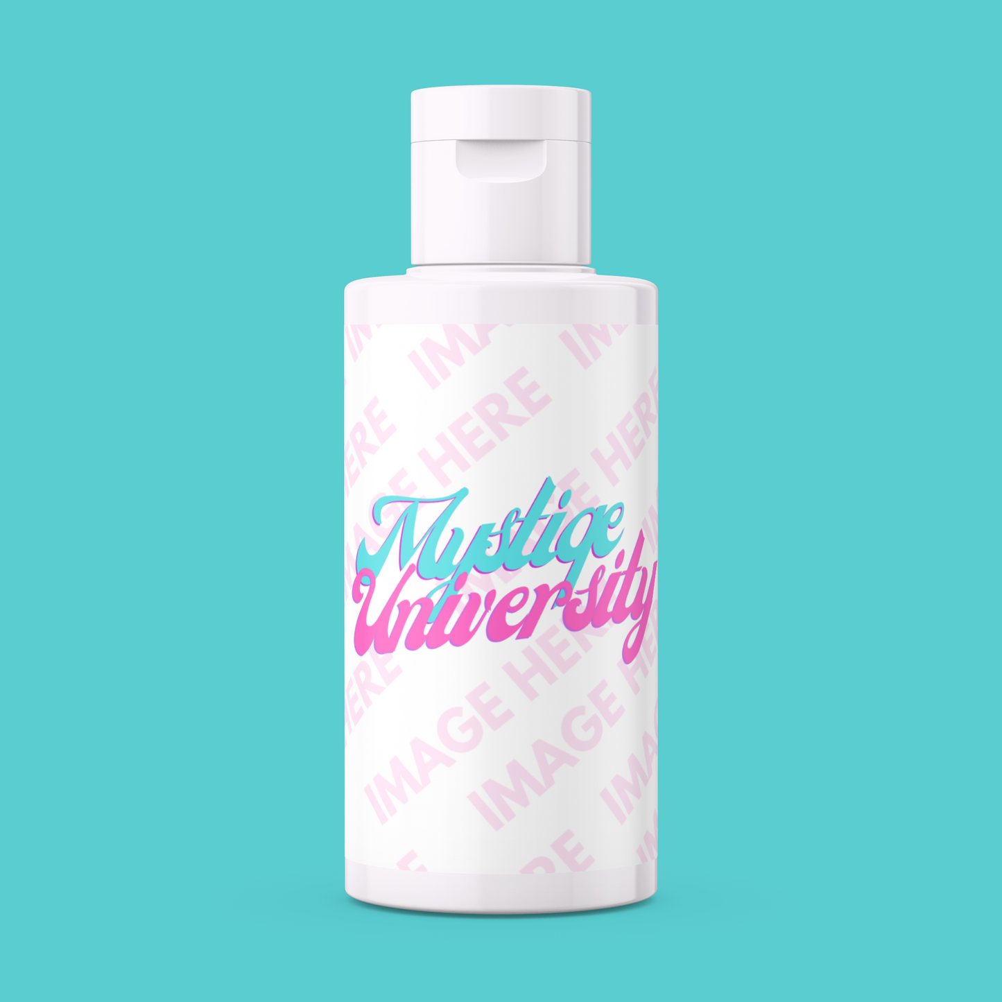 Small Cosmetic Bottle Mockup