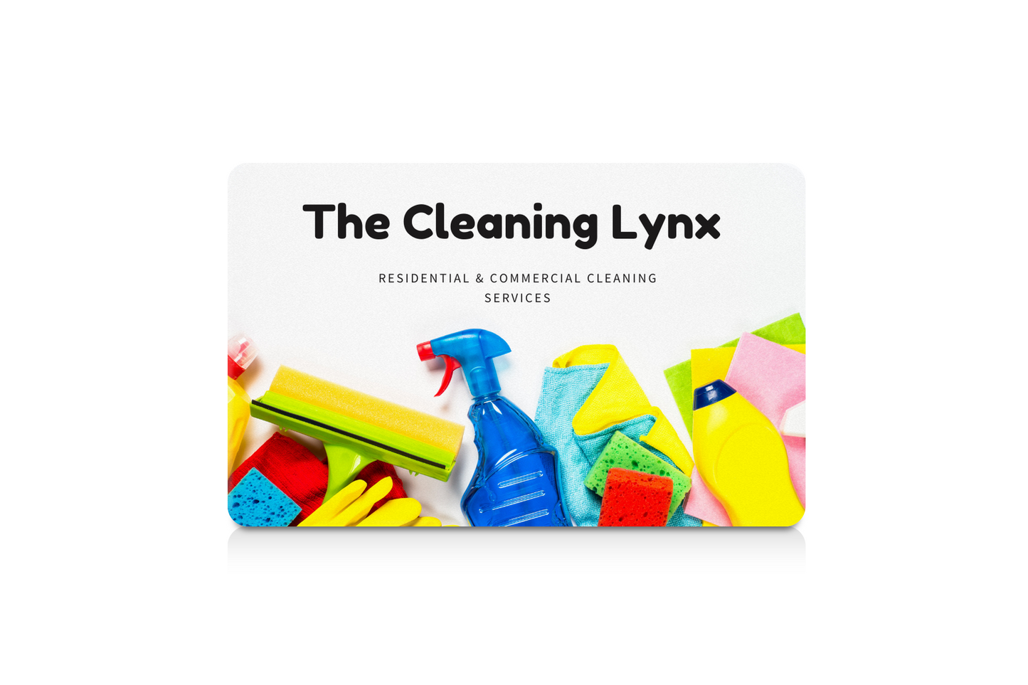 Credit Card Front View Mockup