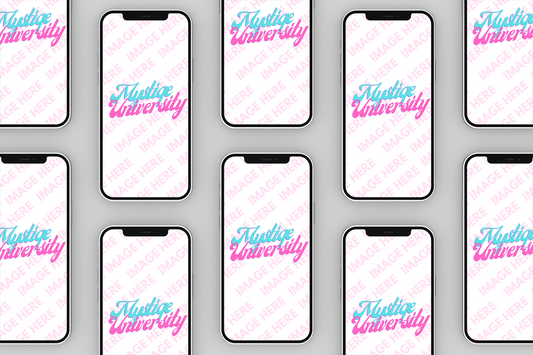 10 iPhone Screens Mockup