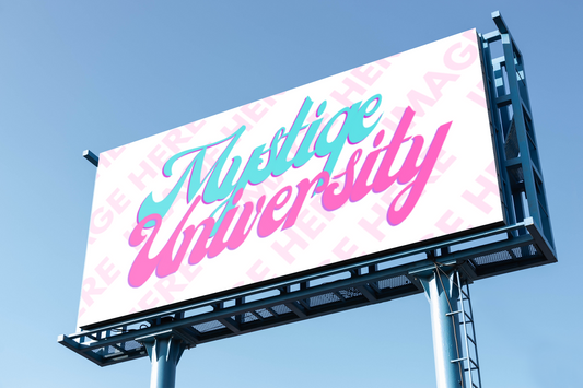 Large Outdoor Billboard Advertisement Sign Mockup