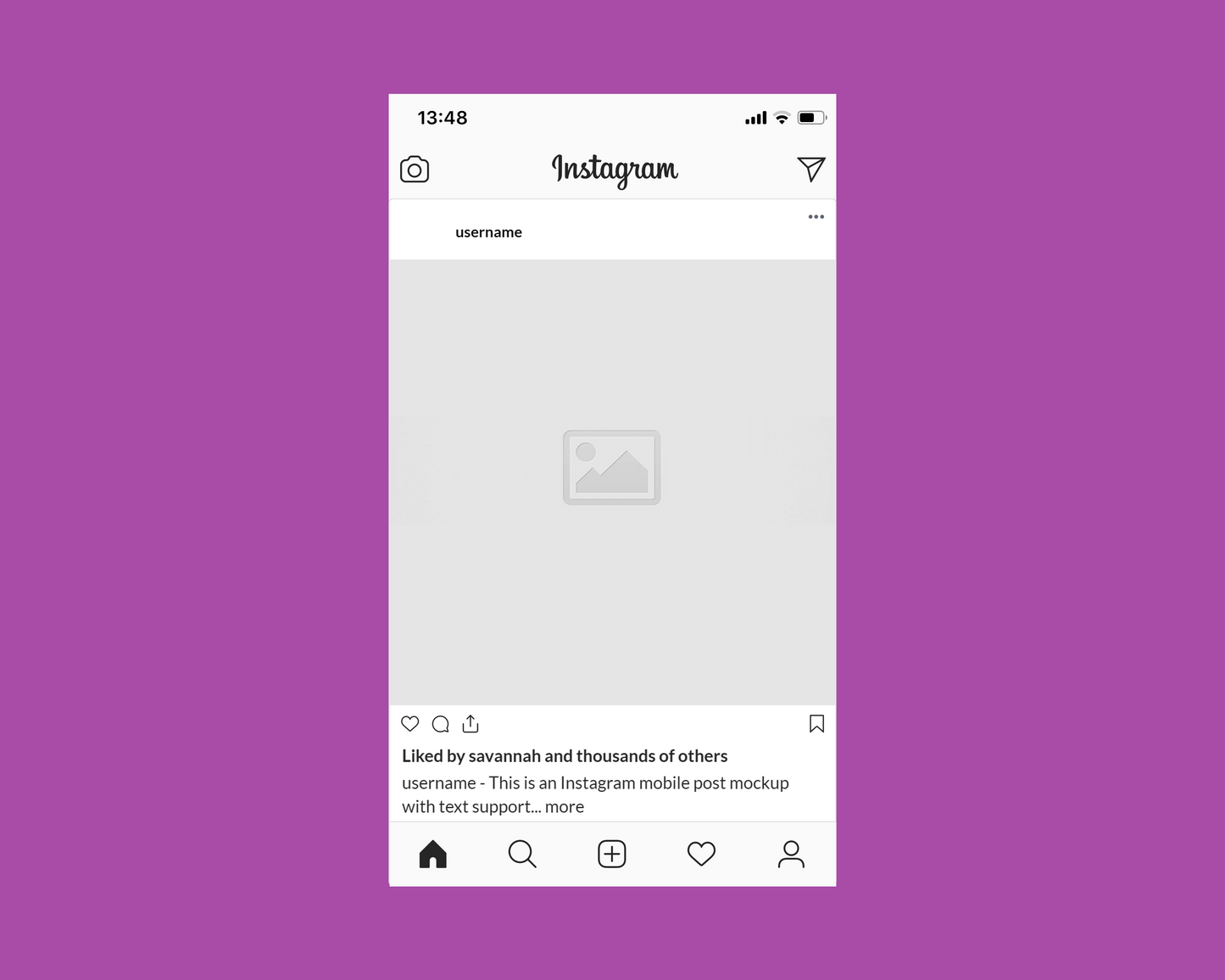 Instagram Post Mockup