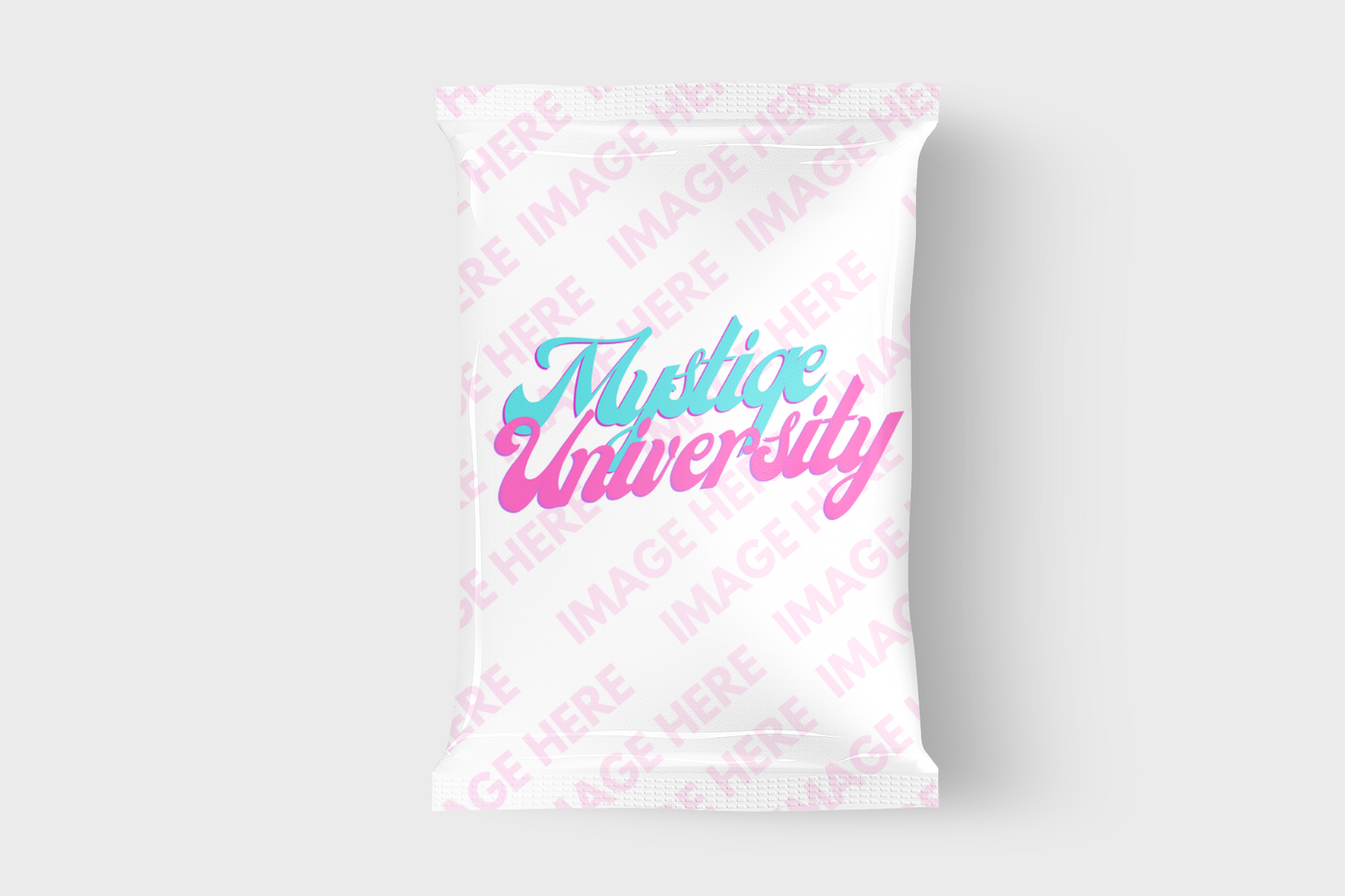 Blank Sachet Food Bag Mockup