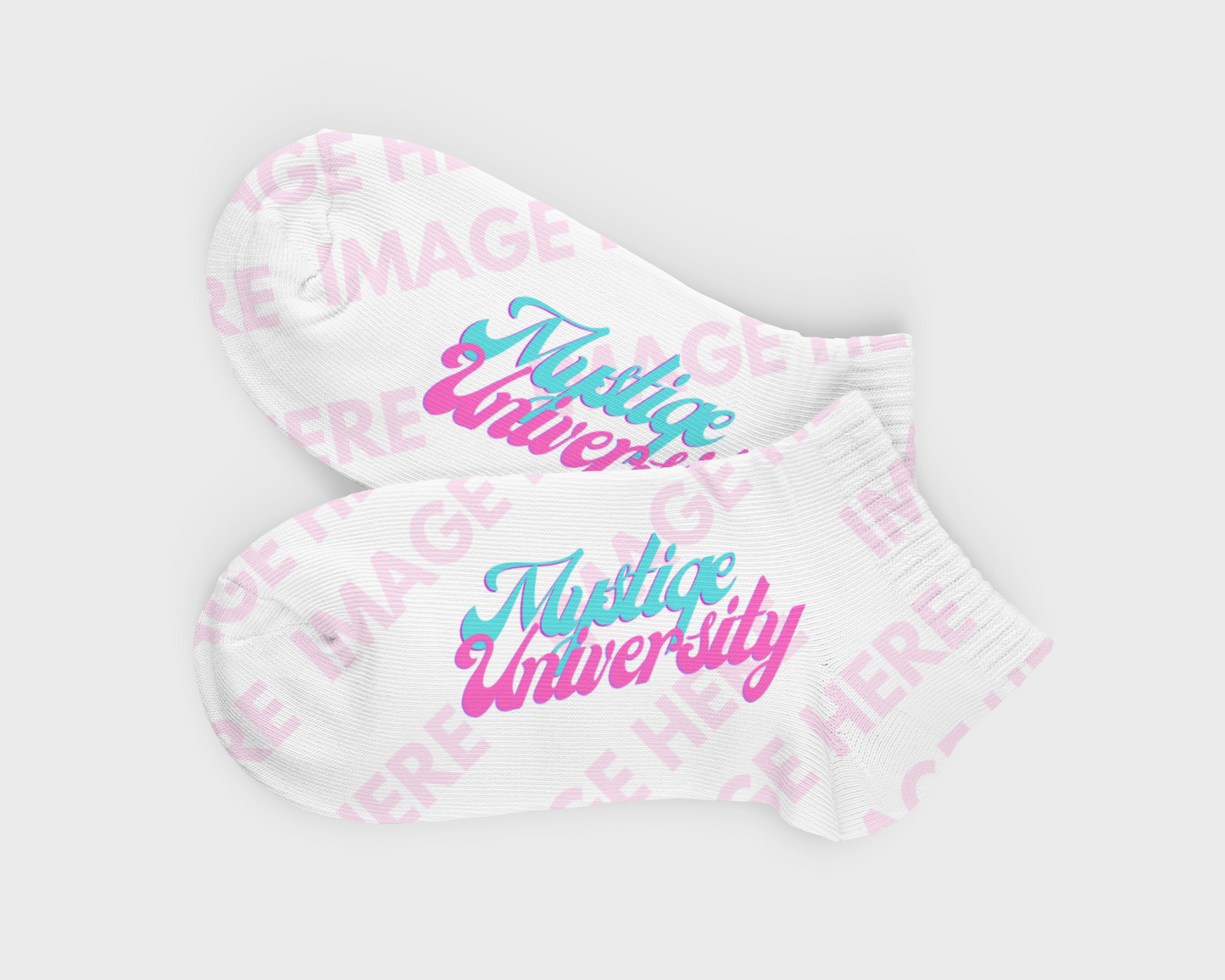 Sock Pair Showcase Mockup