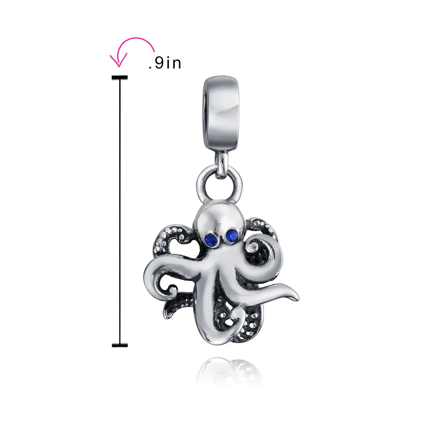 Charm colgante de pulpo