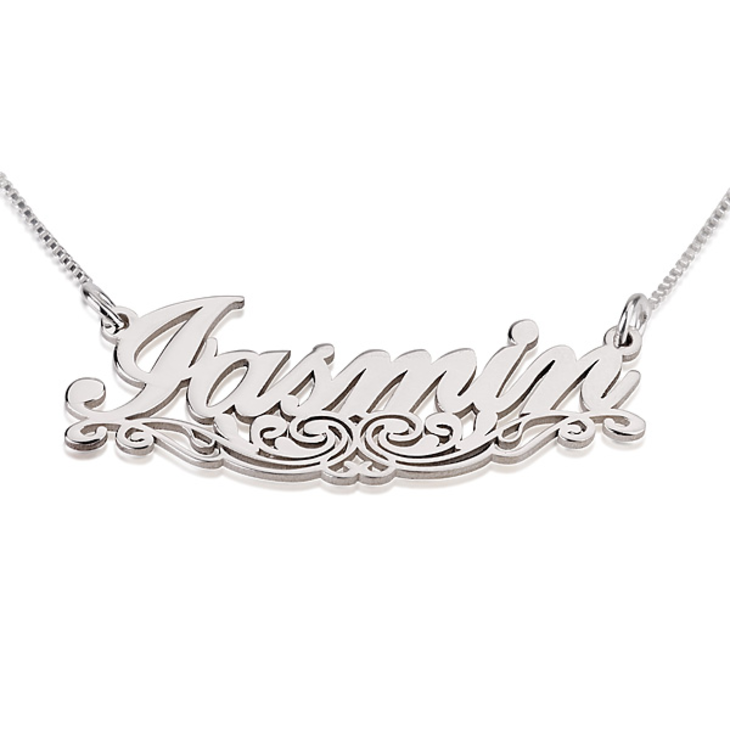 Underlined Name Necklace