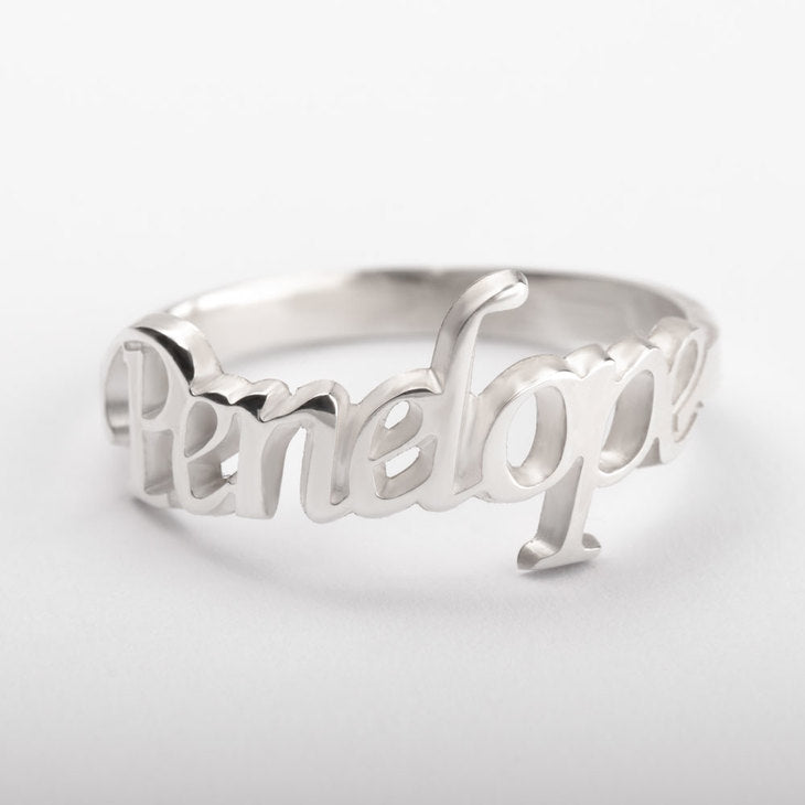 Personalized Name Ring