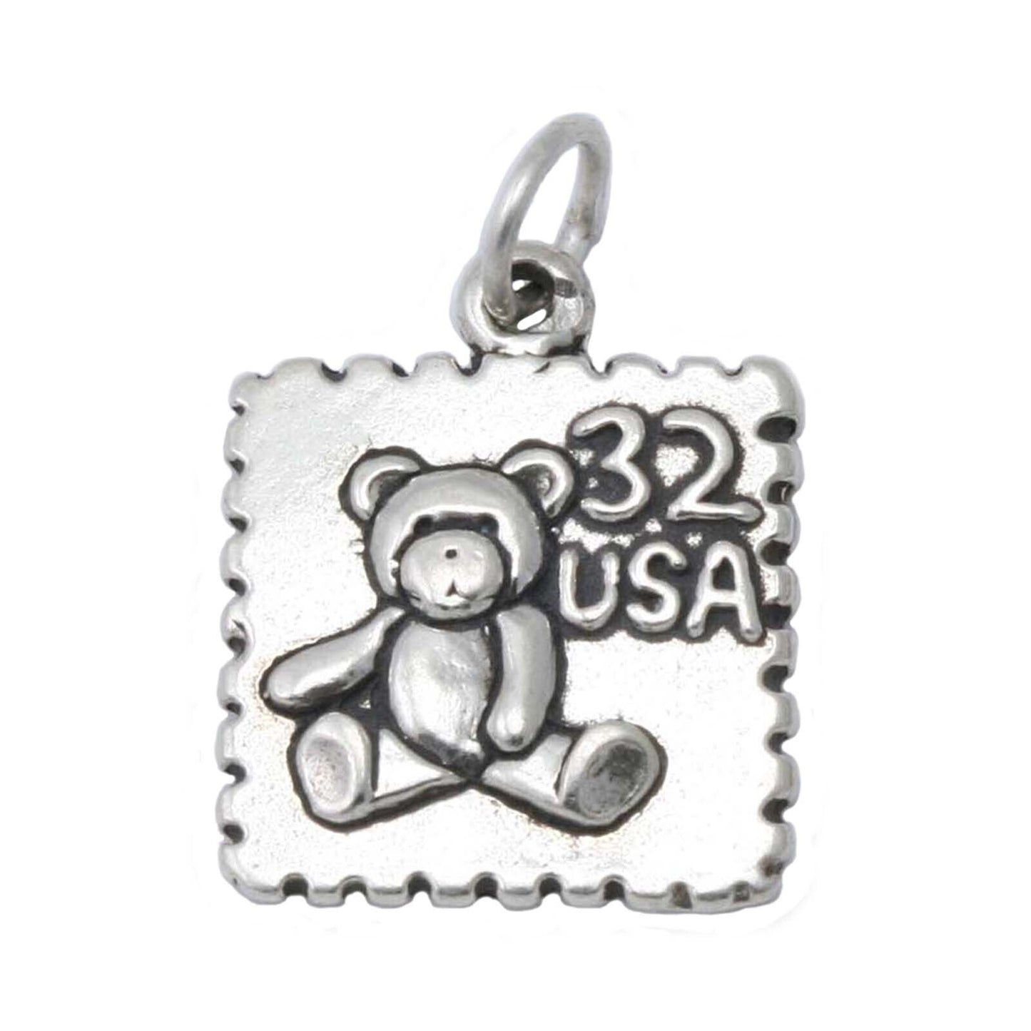 Postage Stamp Charm