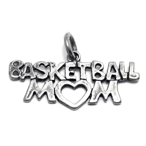 "Basketball Mom" Charm